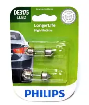 Philips LongerLife DE3175 10W Two Bulbs Step Door Light Replacement Stock Lamp (for: Toyota)