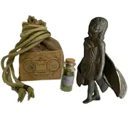 The Iron Fairies ELLE Fairy of Wellbeing Collectors Hand Made Cast Iron Statue Figurine