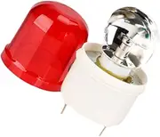 Operitacx LED Revolving Warning Light with Sound Emergency Strobe Lamp for Vehicle Safety Easy to Install LED Warning Light for Cars Practical and Eye Catching Design