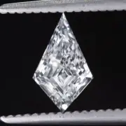 1.03ct KITE SHAPE LAB CREATED DIAMOND IGI CERTIFIED D VVS2 GEOMETRIC LOOSE 1ct