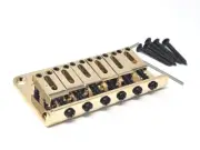 True Custom Shop® Gold Hardtail Bridge for Modern Fender Strat or Telecaster