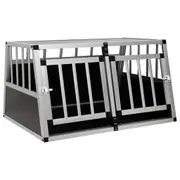 Andala Pets Dog Cage with Double Door 89x69x50 cm