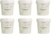 [Maldon] Salt Company Sea Salt Flakes, 570g, 6Count, Resealable Tub, Natural, Handcrafted, Kosher, Premium Salt, Soft Crunchy Pyramid Crystals, 6Count
