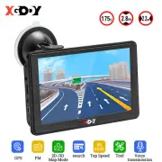 XGODY 886 7 Inch Truck Car GPS Navigation Navigator FM POIs 2D 3D AU Maps 2024
