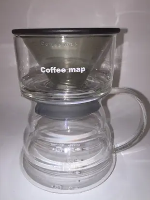 ［艾凡里］ coffeemap咖啡地圖咖啡濾網 手沖 環保 不鏽鋼 單層 濾網 濾紙 濾杯咖啡濾杯