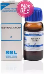 SBL Terminalia Arjuna Mother Tincture Q 30ml Pack of 5 Piece