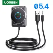 UGREEN Bluetooth 5.4 Car Receiver Bluetooth Adapter Stereo Dongle Mic Remote