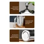 Handheld Milk Frothing Pitcher 304 Stainless Steel Manual Milk Frother 800ml For