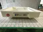 Rubbermaid Slide’n Stack Basket Panier Canasta White Plastic 14”x20”x5.8”
