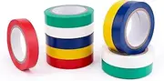 Amazon Basics Electrical Tape, 3 cm by 6 meter, Multi-Color, 10-Pack, Great for General Home&DIY, Automotive, Electrical, Labeling and Craft Project (Previously AmazonCommercial brand)