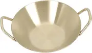 ZUNOXAZ Korean Kimchi Plate Stainless Steel Sauce Dipping Dish for Appetizers and Seasonings Dish for Dining Table Decoration
