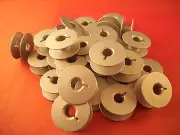 100 ALUMINUM BOBBINS INDUSTRIAL SINGLE NEEDLE JUKI/other with winder slot