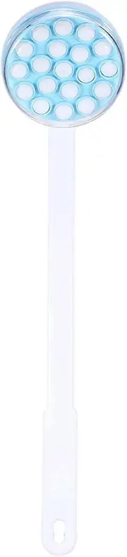Back Lotion Applicator Lotion Ointment Applicator Long Handle Body Leg Bath Brush Massagerwhite