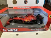 1/18 Burago Ferrari SF21 2021 by Burago # 16 C. Leclerc