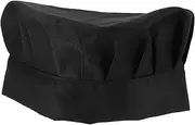 [TEMPNAP] Chef Outfit 2pcs Unisex Chef Beanie Kitchen Cooking Food Cap Food Industry Hat Elegant Design Black