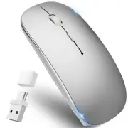 [2025 Industry Leading Type-C & USB-A Compatible] Mouse Wireless Bluetooth Type-