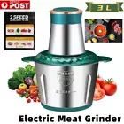 Electric Meat Grinder Blender Food Vegetable Chopper Processor Mincer Home