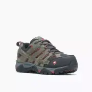 MERRELL WORK Men's Moab Vertex Vent Composite Toe Work Shoe Pewter - J11121, Pew