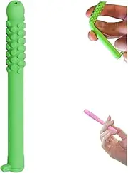 Chewable Breather Stick, Reusable Chewable Essential Oil Breath Stick, Essential Oil Breather, Can Be Taken Anywhere - Natural Focusing, for Focus Respiratory Function (orange-A)
