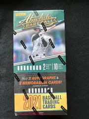 2021 Panini Absolute Baseball Hobby Box Factory Sealed