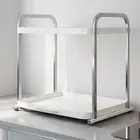 Microwave Rack Cabinet Organizer Microwave Oven Shelf