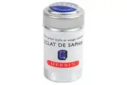 J Herbin: Tin of 6 International Cartridges - Eclat de Saphir