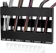 Straw Organizer | Drinking Straw Dispensers,Inside Cabinet Door Rack, Kitchen Gadgets, Storage Accessories, Utensil Crocks for Kitchen Counters Cupboards