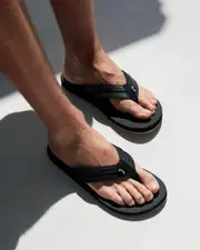 [Billabong] Billabong Men's All Day Impact Flip Flops Slippers in Stealth Black Size 09 09 Stealth Black
