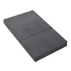 Giselle Bedding Foldable Mattress Folding Mattress Foam Bed Mat Double Grey NEW