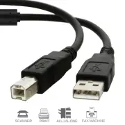 Long/Short USB 2.0 A Male to B Male Printer Cable Cord For Computer PC Laptop
