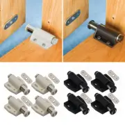 Single Magnetic Pressure Push To Open Touch Latch for Wardrobes Cupboard Doors