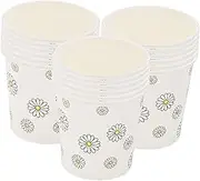 ZUNOXAZ 100Pcs Tiny Paper Cups Tasting Cups for Ketchup Condiments Sampling for Home Events Parties and Quick Beverage