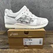 Asics Atmos x Gel Lyte 3 OG White Python Size 9.5 Mens Casual Shoes