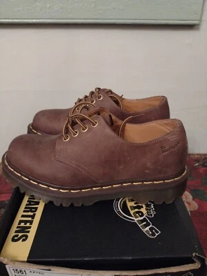 Dr Martens Air Wair 1561 Aztec 4 Eyelet Shoe UK4 USM5 EU37 with Bouncing Soles