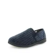 Panda Eden Men's Slippers - Navy