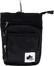 LOGOS Park(ロゴスパーク) Logo Spark Scissor Bag, Shoulder Bag, 3 Way, Sacoche, Bi-Color, Black, Black, Free Size