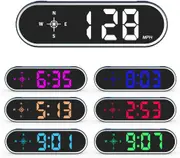 Universal GPS Speedometer Hud Digital Car Speed Display MPH KMH Over Speeding Alert Speedo Meter Gauge Screen External Tool for Vehicles Truck Golf-car Boat