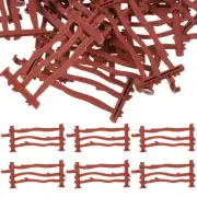100 Pcs Fence Model Toy Train Gauge Playpen for Toddlers Outdoor Toys