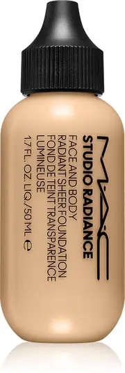 [Mac cosmetics] Mac Studio Radiance Radiant Sheer Face & Body Foundation 50ml C1