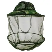 Mosquito Fly Head Net Outdoor Fishing Insect Mesh Hat Bee Bug Mozzie Protector