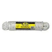 Beaver Silver Lashing Rope 3-Strand Polyethylene-12mm x 12m 12.4kN MBF - 10Hanks