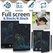 LCD Writing Tablet Full Screen Erasable Digital Drawing Board w/Stylus Xmas Gift