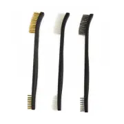 Hand Tools Brush 5pc Brass Cleaning Polishing Double Head Metal Rust Wire Set