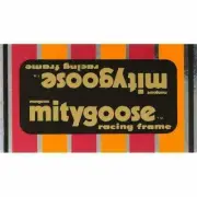 Mongoose - 1981-83 Mitygoose Black Down tube decal - Old school bmx