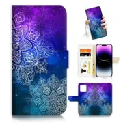 ( For iPhone 13 Pro Max ) Wallet Flip Case Cover AJ26589 Mandala