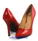 Red Patent Awesome Sexy Height Pointy Pointed Toe Stilettos Heels Pumps