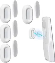 Magnetic Remote Control Holder Wall Mount 4 Pack Soft Silicone Remote Control Caddy with Strong Adhesive Remote Holder for TV, AC, Fan