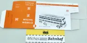 Wiking 72d Berlin Double Decker Bus Box Empty H0 1:87 Å
