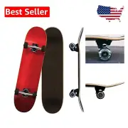 High-Performance 7 Ply Maple Skateboard with ABEC-9 Bearings & Heavy-Duty Trucks