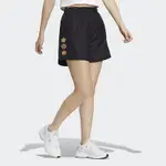 ADIDAS 短褲 女款 運動 訓練 慢跑 三葉草 國際碼 WOVEN SHORT 黑 HP0107